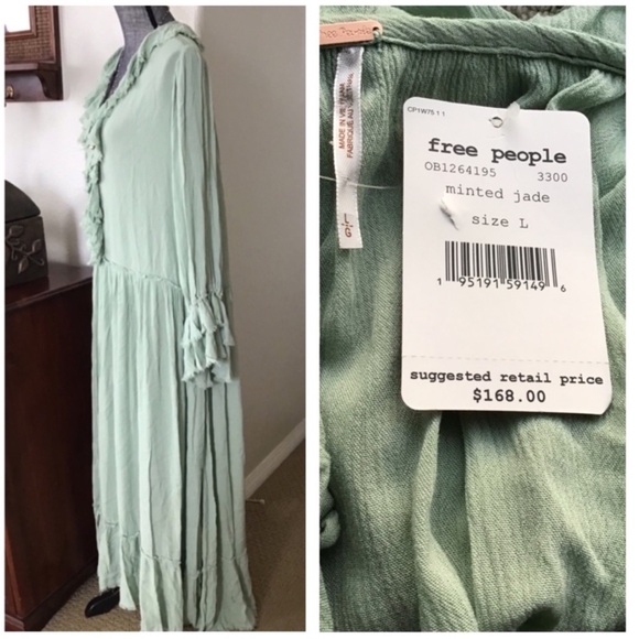 Free People Sweet Darlin Maxi Dress. NWT. - Picture 5 of 9